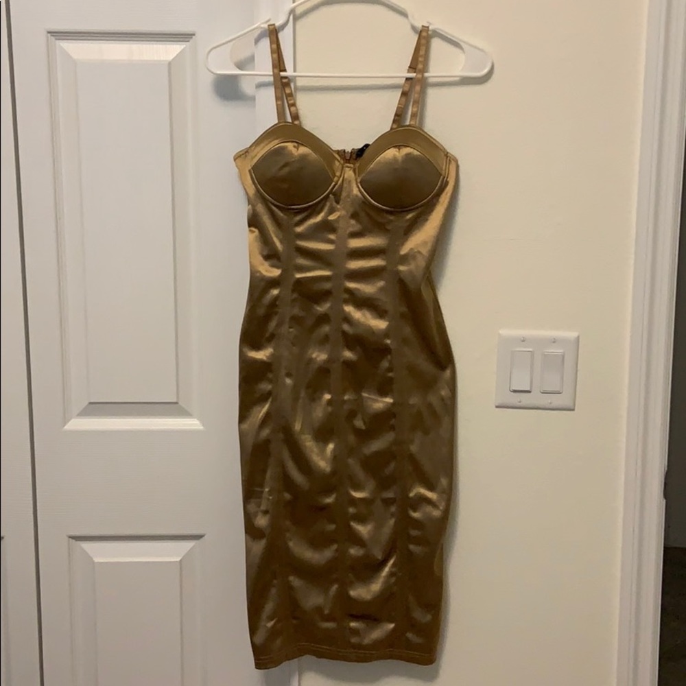 Gold Dress